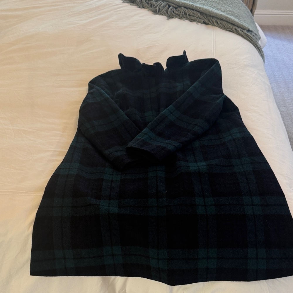 Tuckernuck Daphne Dress Plaid Christmas Size Large